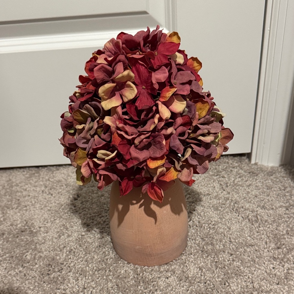 Threshold Red Hydrangea Floral Arrangement